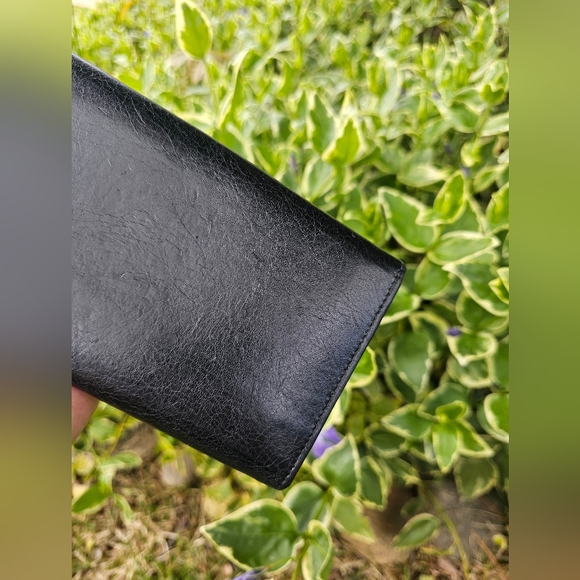 BALENCIAGA CASH VERT LONG WAL bi-fold long wallet - Picture 4 of 12